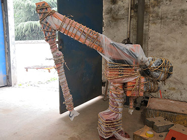 Манипулаторът, поръчан от клиента във Виетнам, е готов за доставка